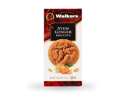 Walkers Stem Ginger Biscuits 150g 薑餅