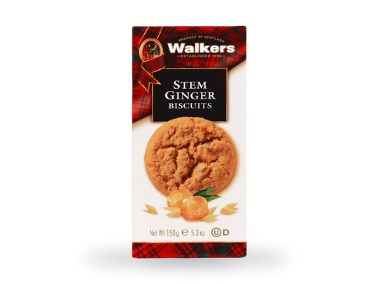Walkers Stem Ginger Biscuits 150g 薑餅