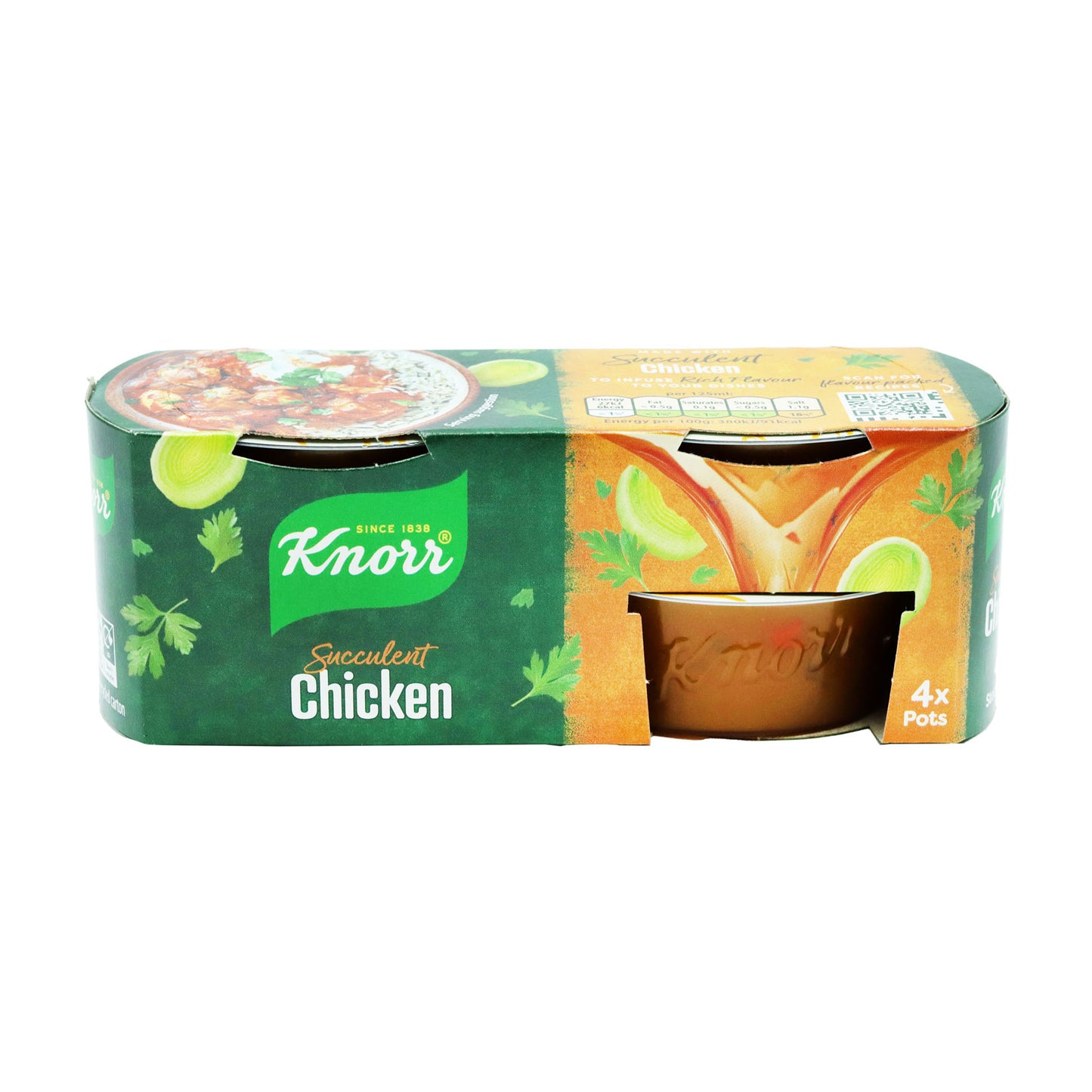Knorr Chicken Stock Gel Packs 4x28g (UK)