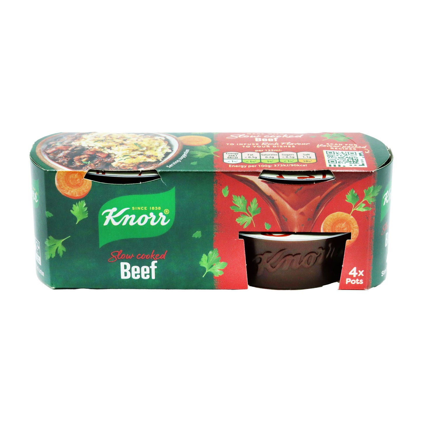 Knorr Beef Stock Gel Packs 4x28g (UK)
