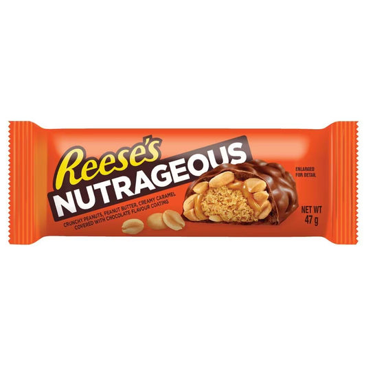 Reese's Nutrageous Chocolate Bar 47g 經典花生粒花生醬朱古力