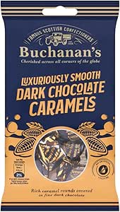 Buchanan's Luxuriously Smooth Dark Chocolate Caramels 110g