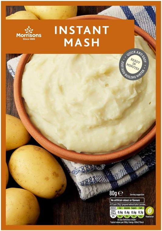 Morrisons Quick & Easy Plain Mash 80g