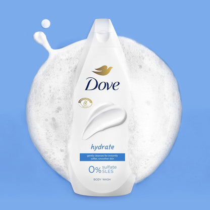 Dove Hydrate 0% Sulfate Body Wash 450ml