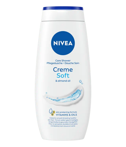 Nivea Creme Soft & Almond Oil Shower Cream 250ml