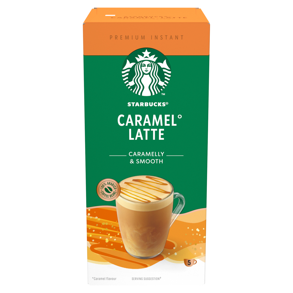 Starbucks Caramel Latte (5pc) 115g 星巴克焦糖拿鐵咖啡(5包裝)