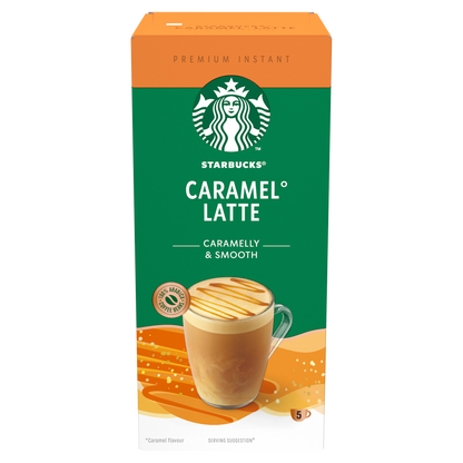 Starbucks Caramel Latte (5pc) 115g 星巴克焦糖拿鐵咖啡(5包裝)