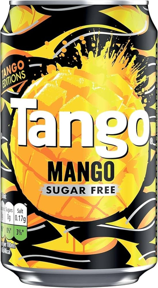 Tango Mango Sugar Free 330ml 英國經典芒果汽水(無糖)