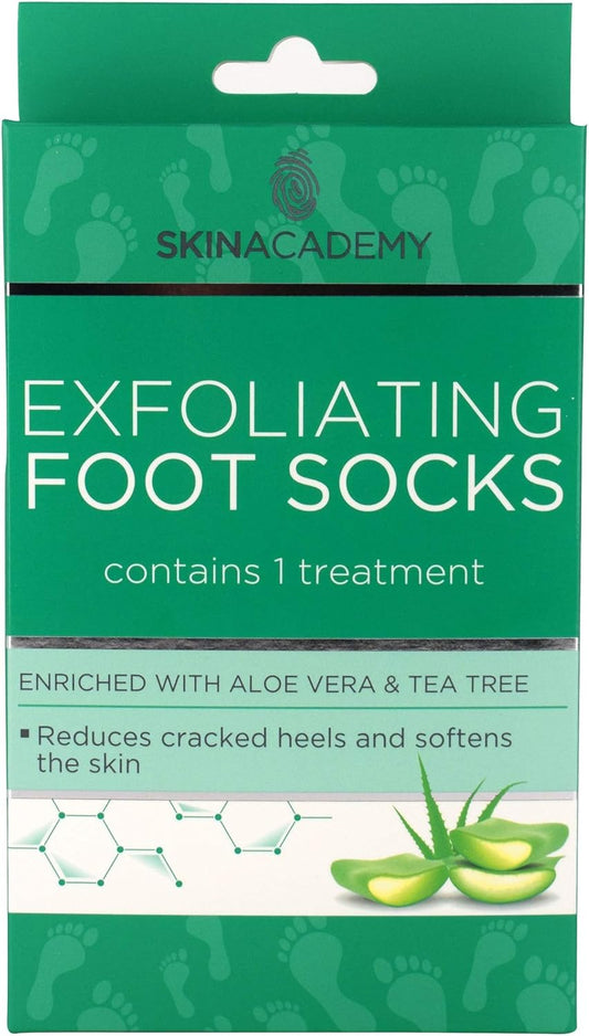 Skin Academy Exfoliating Foot Socks 1 Pair
