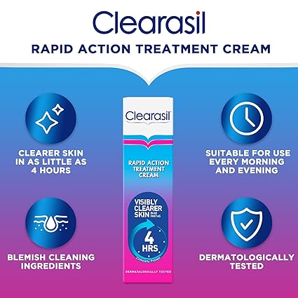 Clearasil Rapid Action Clarifying Cream 25ml