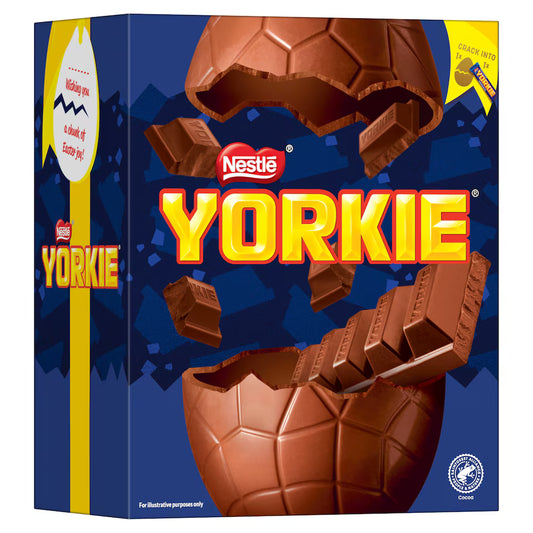 Yorkie Milk Chocolate Easter Egg 196G