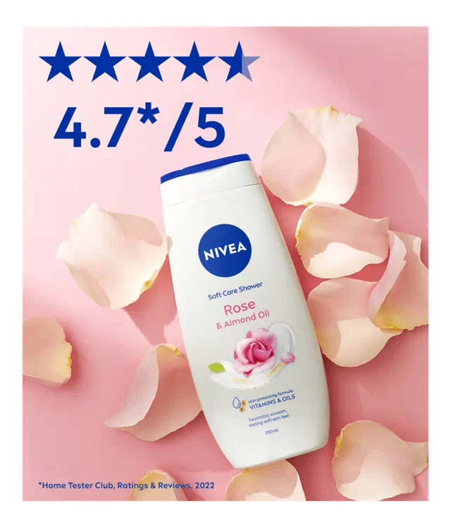 Nivea Rose & Almond Shower Cream 250ml
