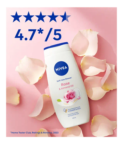 Nivea Rose & Almond Shower Cream 250ml