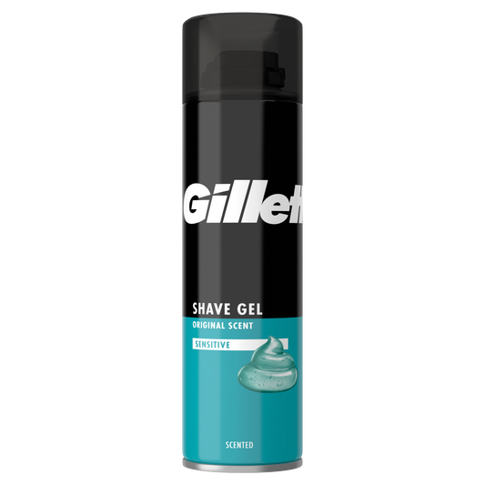 Gillette Sensitive Shave Gel 200ml