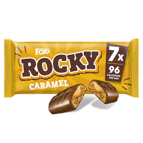 Fox's Rocky Caramel Biscuits 7pk