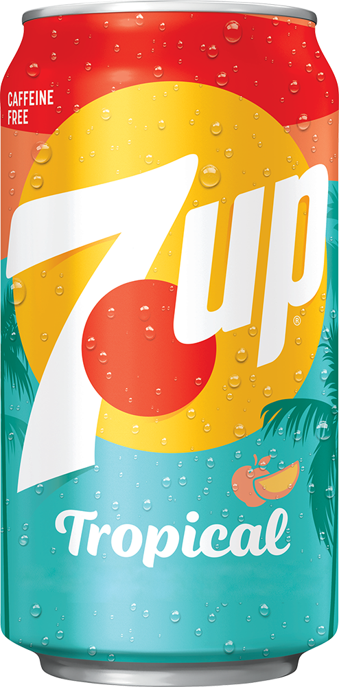 7UP Tropical 355ml 熱帶水果味七喜