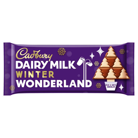 Cadbury Dairy Milk Christmas Winter Wonderland Chocolate Bar 100g 吉百利聖誕冬季仙境朱古力