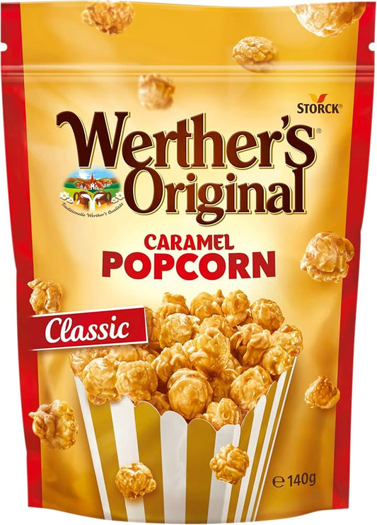 Werther’s Original Caramel Popcorn 140g 英國經典奶油糖焦糖爆谷
