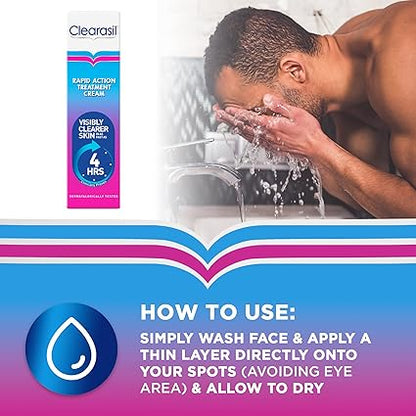 Clearasil Rapid Action Clarifying Cream 25ml
