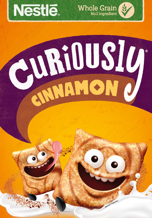 Nestle Curious Cinnamon 375g