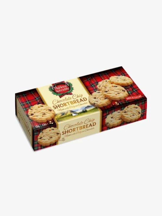 Highland Specialty Chocolate Chip Shortbread 135g 朱古力粒蘇格蘭牛油餅