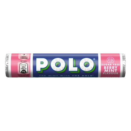 Polo Sugar Free Berry Mint Flavour Tube 33.4g
