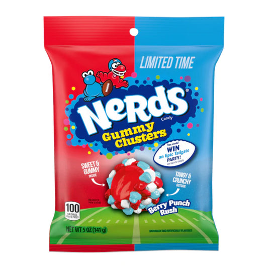 Nerds Gummy Clusters Berry Punch Rush 142g (Limited Edition)