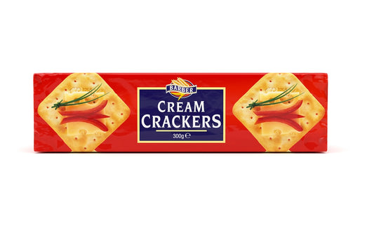 Barber Cream Crackers 300g 英國經典克力架