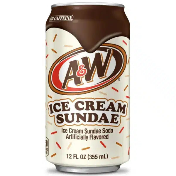 A&W Ice Cream Sundae Soda 355ml (USA)
