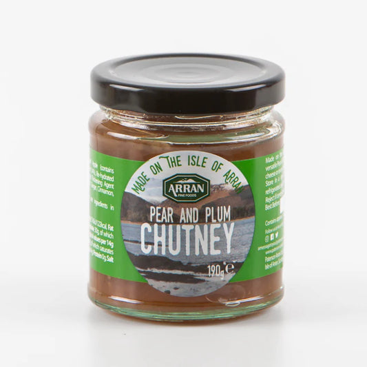 Arran Fine Foods Pear & Plum Chutney 190g 啤梨布冧醬