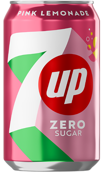 7UP Pink Lemonade 330ml 七喜檸檬紅莓汽水