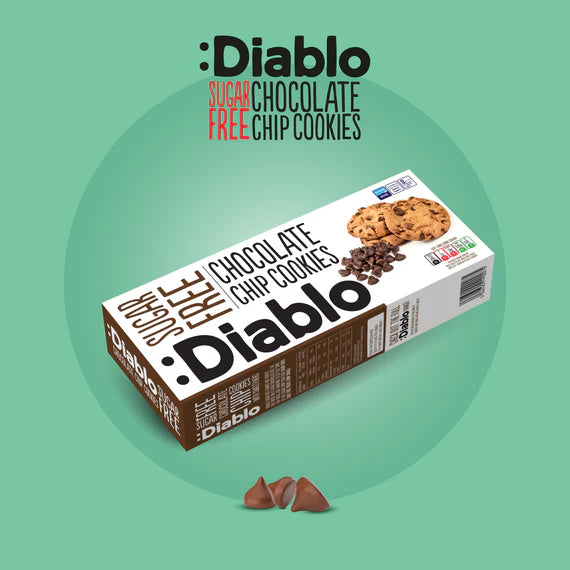 Diablo Sugar Free Chocolate Chips Cookies 130g 朱古力曲奇(無糖)