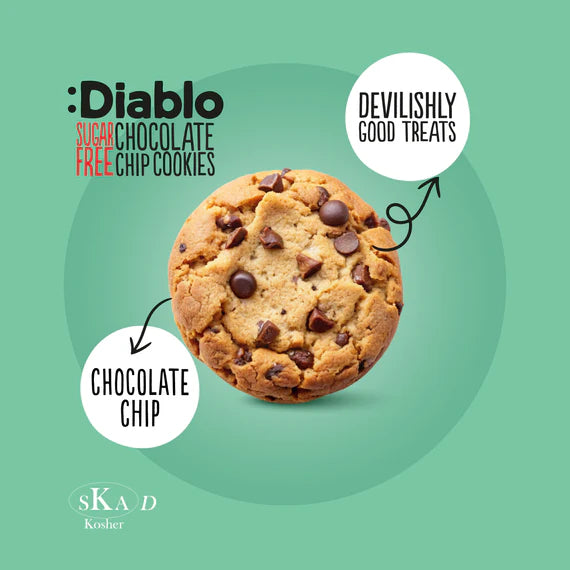 Diablo Sugar Free Chocolate Chips Cookies 130g 朱古力曲奇(無糖)
