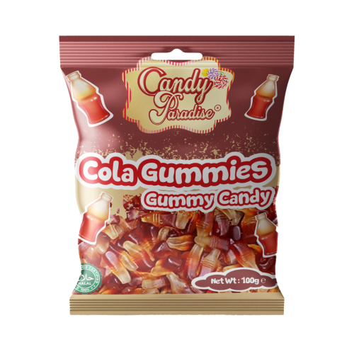 Candy Paradise Cola Bottles 100g