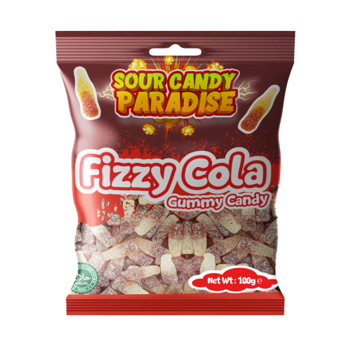 Candy Paradise Fizzy Cola Bottles 100g