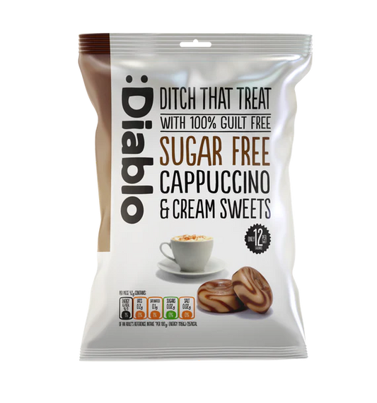 Diablo Sugar Free Cappuccino Sweets 75g 卡布奇諾咖啡糖(無糖)