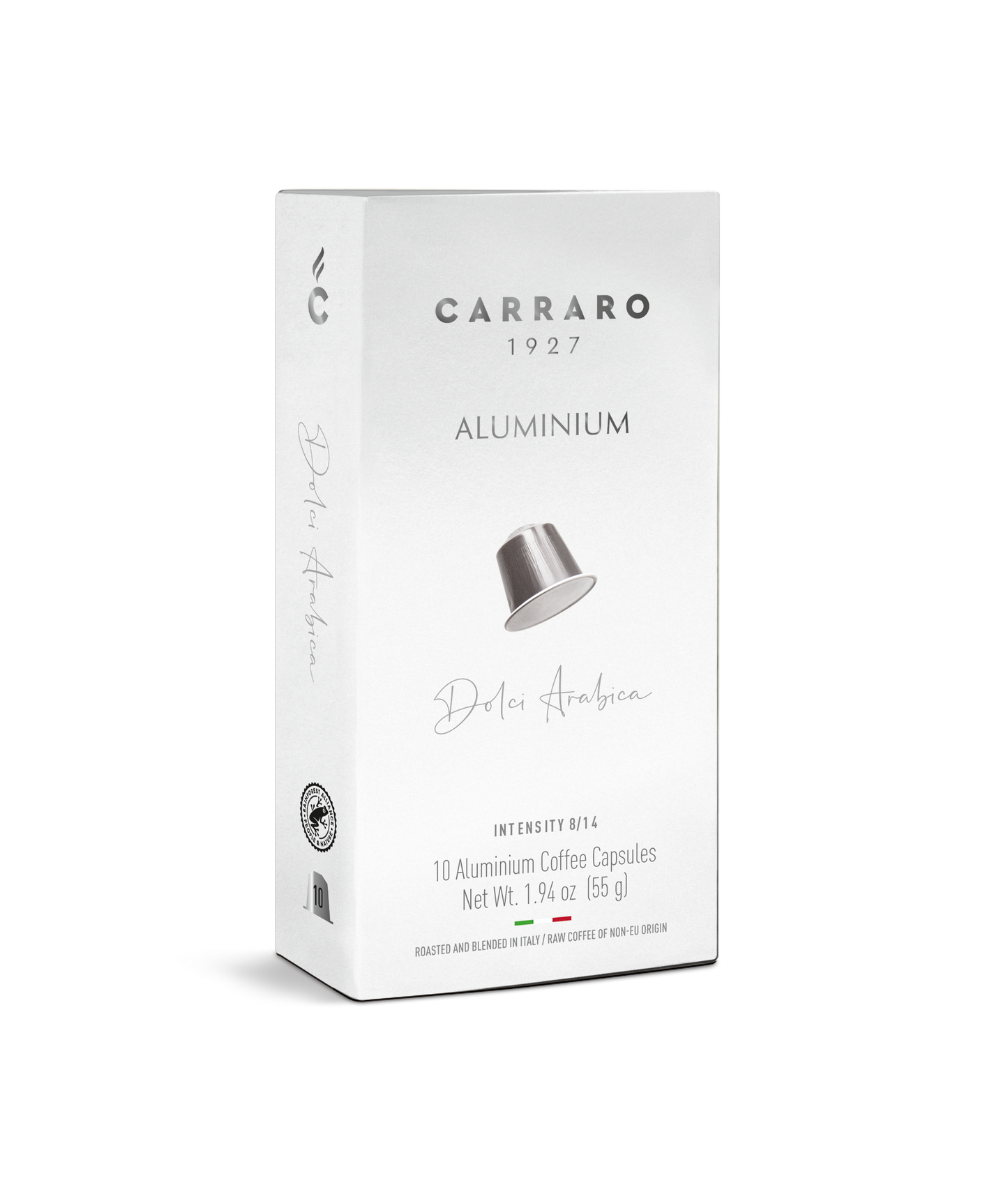 Carraro Dolci Arabica - Aluminium Compatible Nespresso® Capsules 10pc