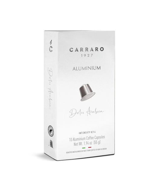 Carraro Dolci Arabica - Aluminium Compatible Nespresso® Capsules 10pc