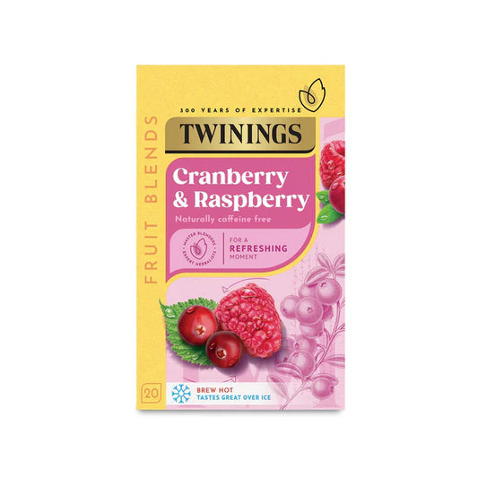 Twinings Cranberry & Raspberry Tea 20s 川寧蔓越莓&紅莓茶(20茶包)