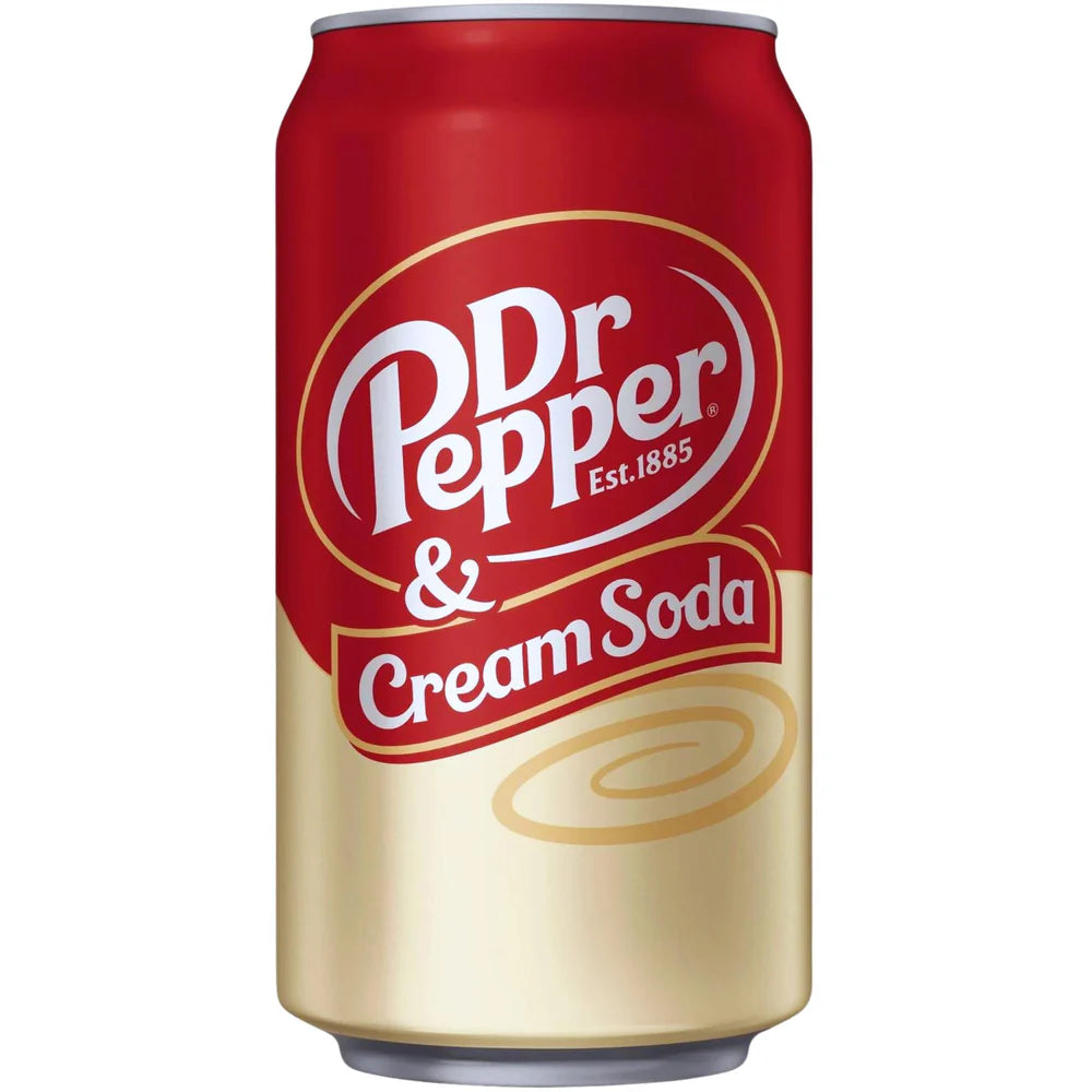 Dr Pepper & Cream Soda 355ml (USA)