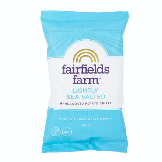 Fairfields Lightly Sea Salted Crisps 40g
