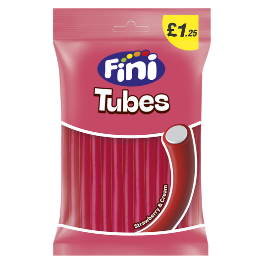 Fini Strawberry Tubes 140g