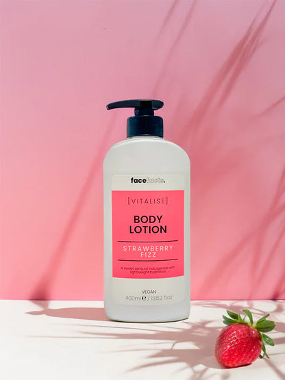 Face Facts Vitalise Strawberry Fizz Body Lotion 400ml