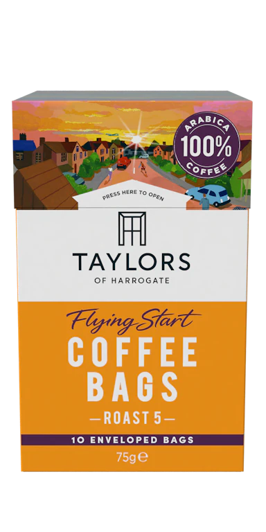 Taylors of Harrogate Flying Start Coffee Bags 10s 英國皇家泰勒浸泡式阿拉比卡咖啡包(10包裝)