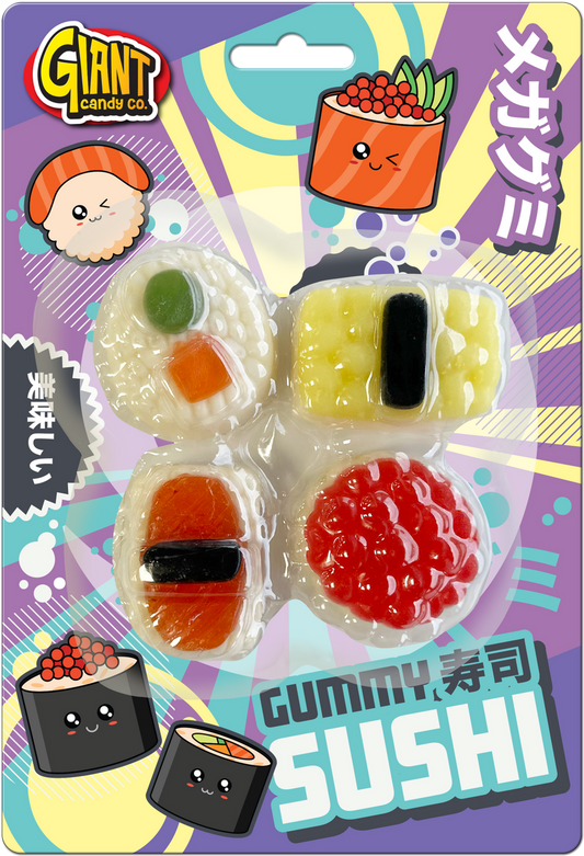 Giant Candy Co Gummy Sushi 120g 巨型壽司糖