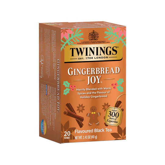 Twinings Gingerbread Joy 20pc 川寧節日限定系列- 薑餅味紅茶