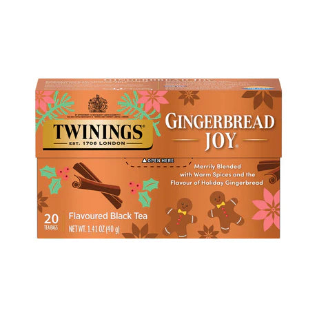 Twinings Gingerbread Joy 20pc 川寧節日限定系列- 薑餅味紅茶