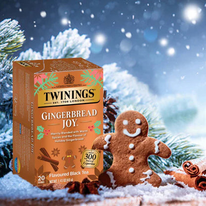 Twinings Gingerbread Joy 20pc 川寧節日限定系列- 薑餅味紅茶
