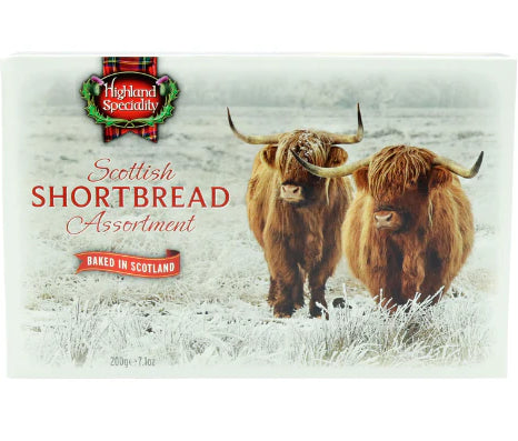 Highland Shortbread Highland Cow Assortment 200g 高地牛雜錦蘇格蘭牛油餅