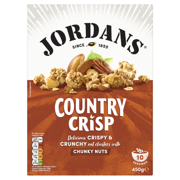Jordans Country Crisp Chunky Nuts 400g